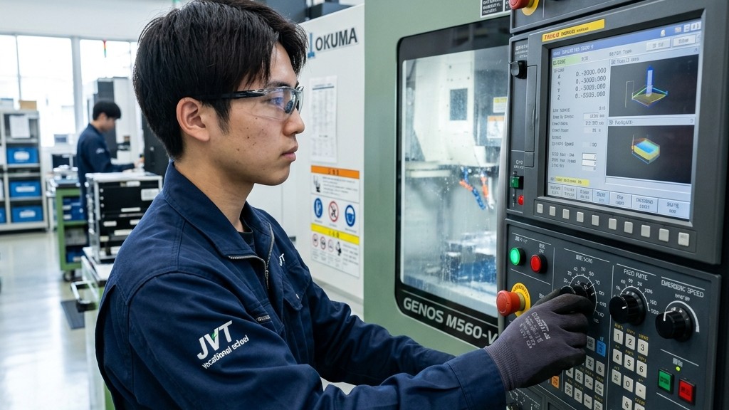 愛媛県の機械加工訓練