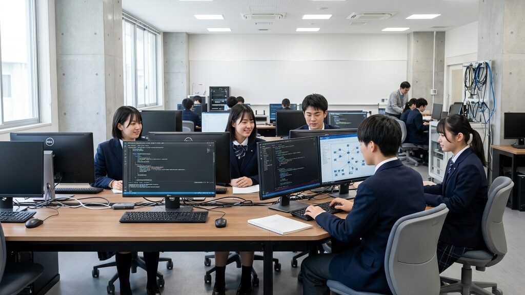 IT・プログラミング訓練の様子