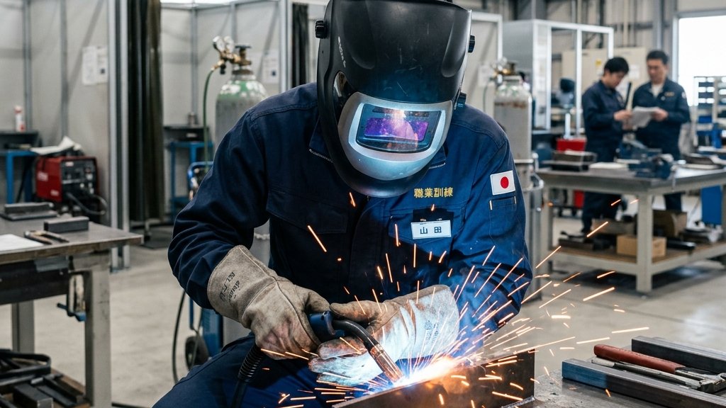 長崎県の溶接訓練